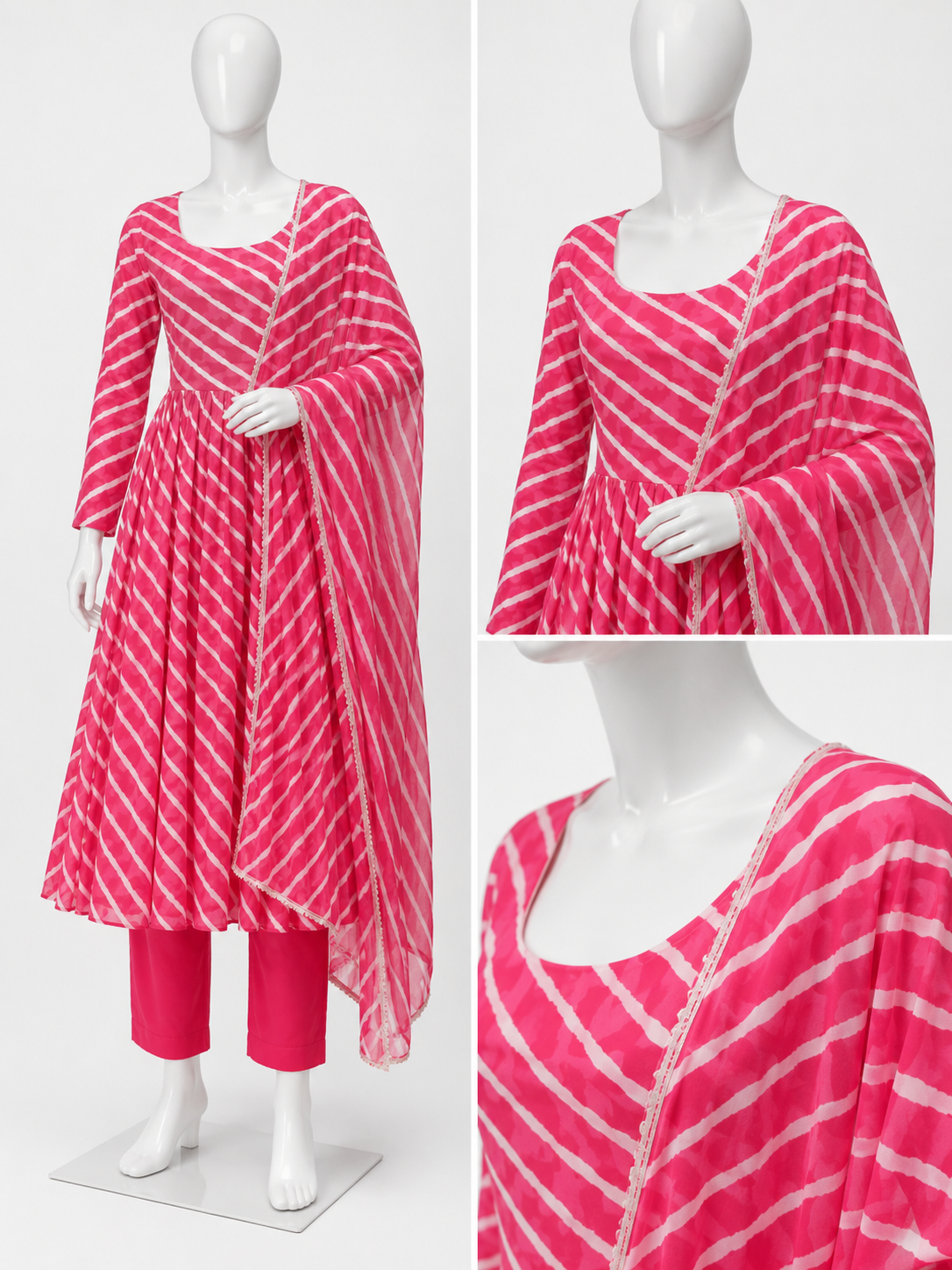 Banita Sensational Pink Anarkali